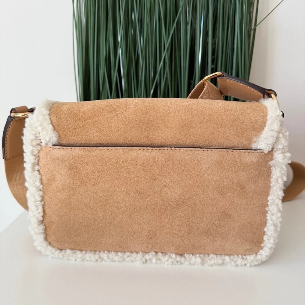 Michael Kors Tan and Cream Crossbody Bag - Picture 3 of 5